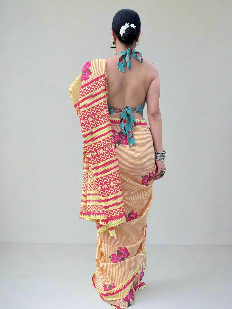 Chakori Ethnic - Kota Doria Saree - June Edit🌹 . Handblock... | Facebook