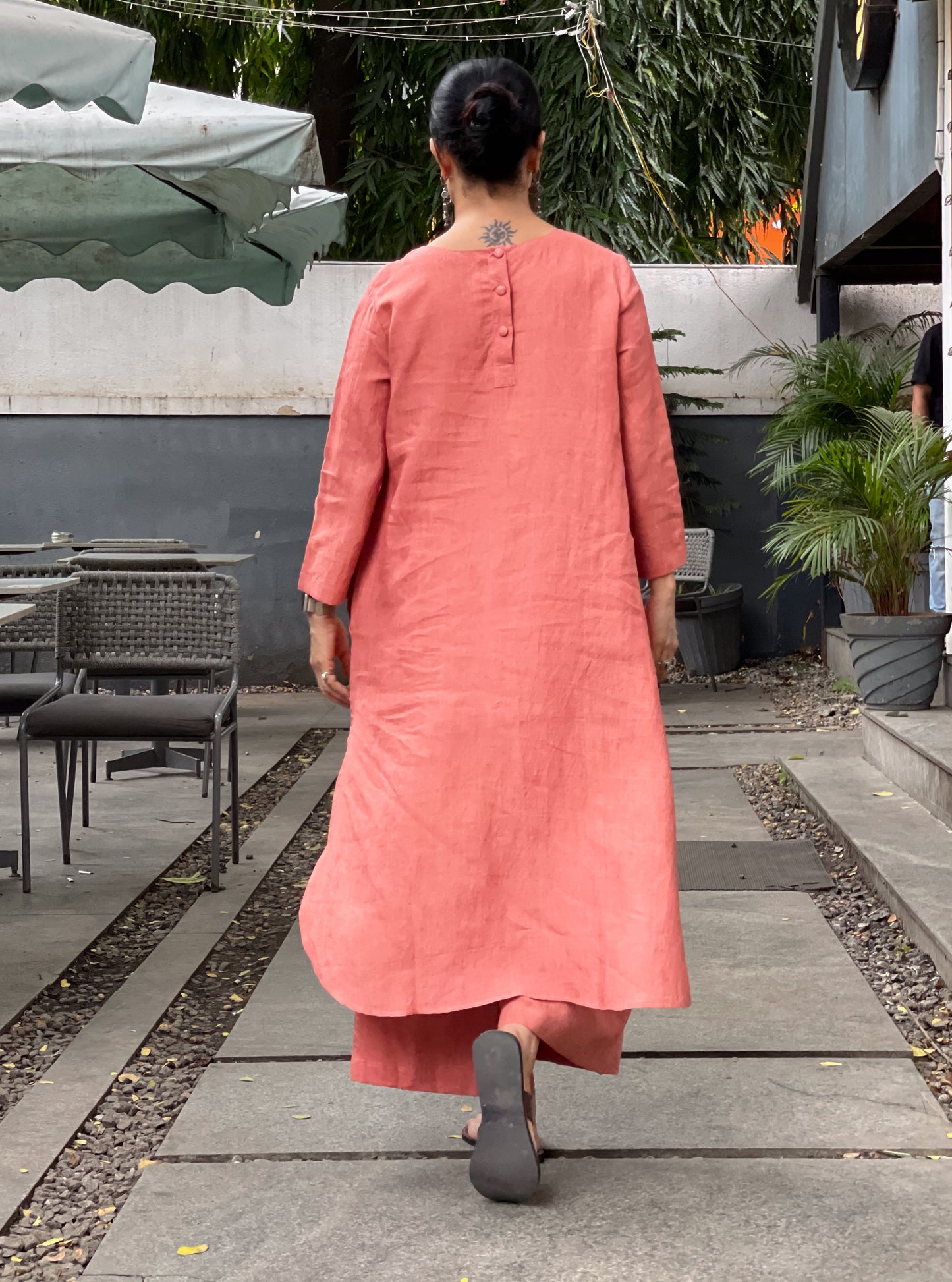 Handwoven Linen Co- ord set